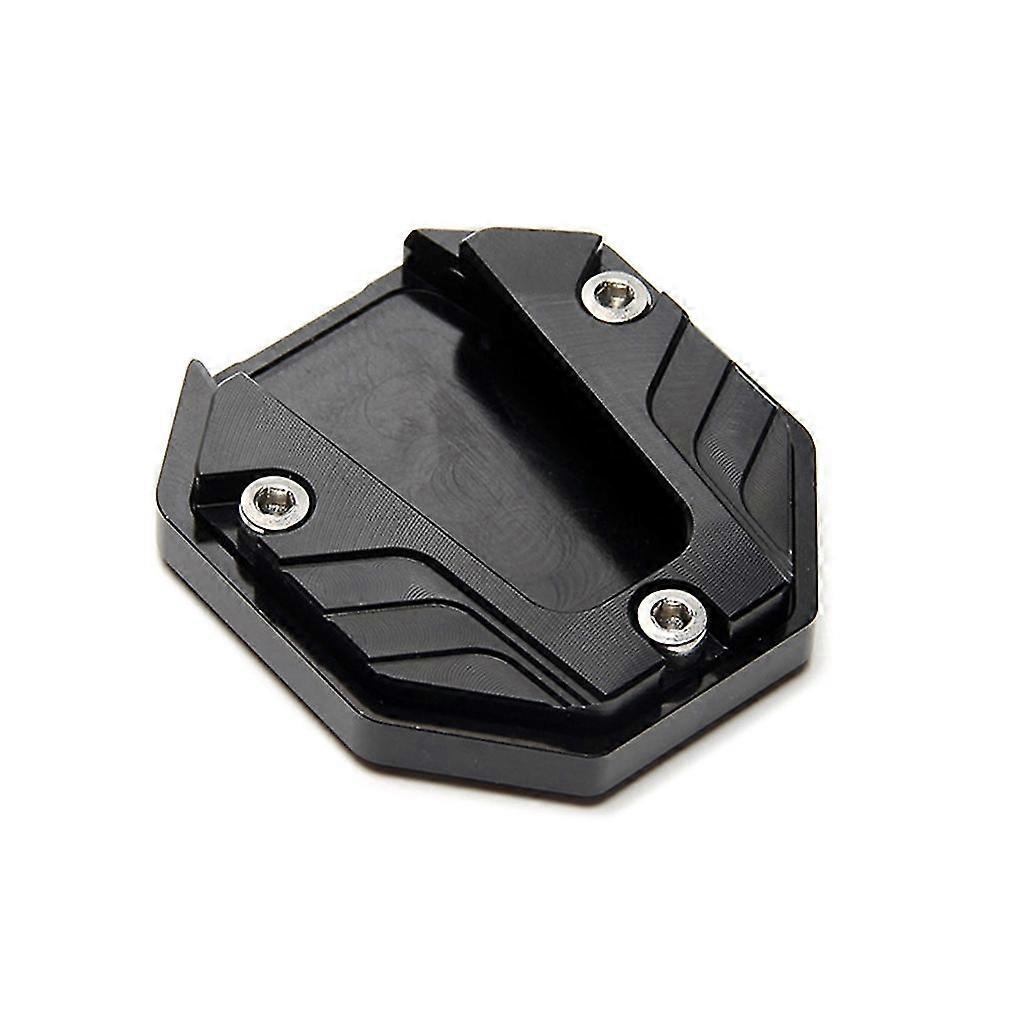 Base ampliada do suporte do pé da motocicleta