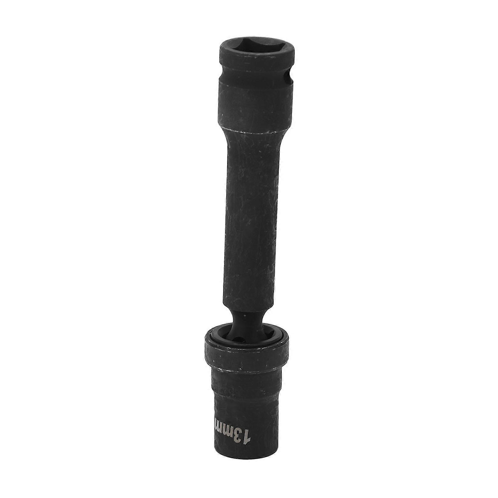 13mm Universal Joint Socket Chrome Vanadium Steel Electric Wrench Socket for PV Power Station 1/2 Interface