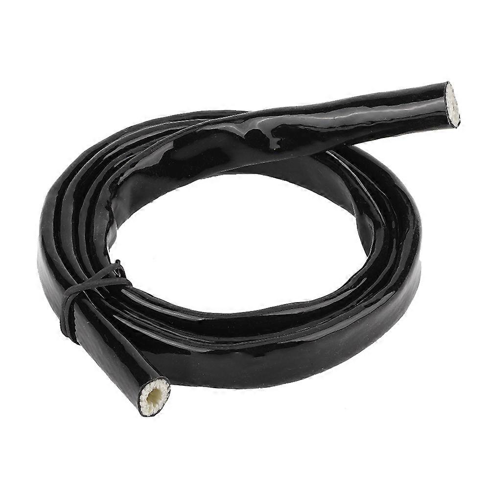Manchon de protection anti-feu tressé de 0,2 po x 3,3 pieds de long, compatible avec la série E36, noir
