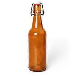 16,9 oz bärnsten glasflaskor