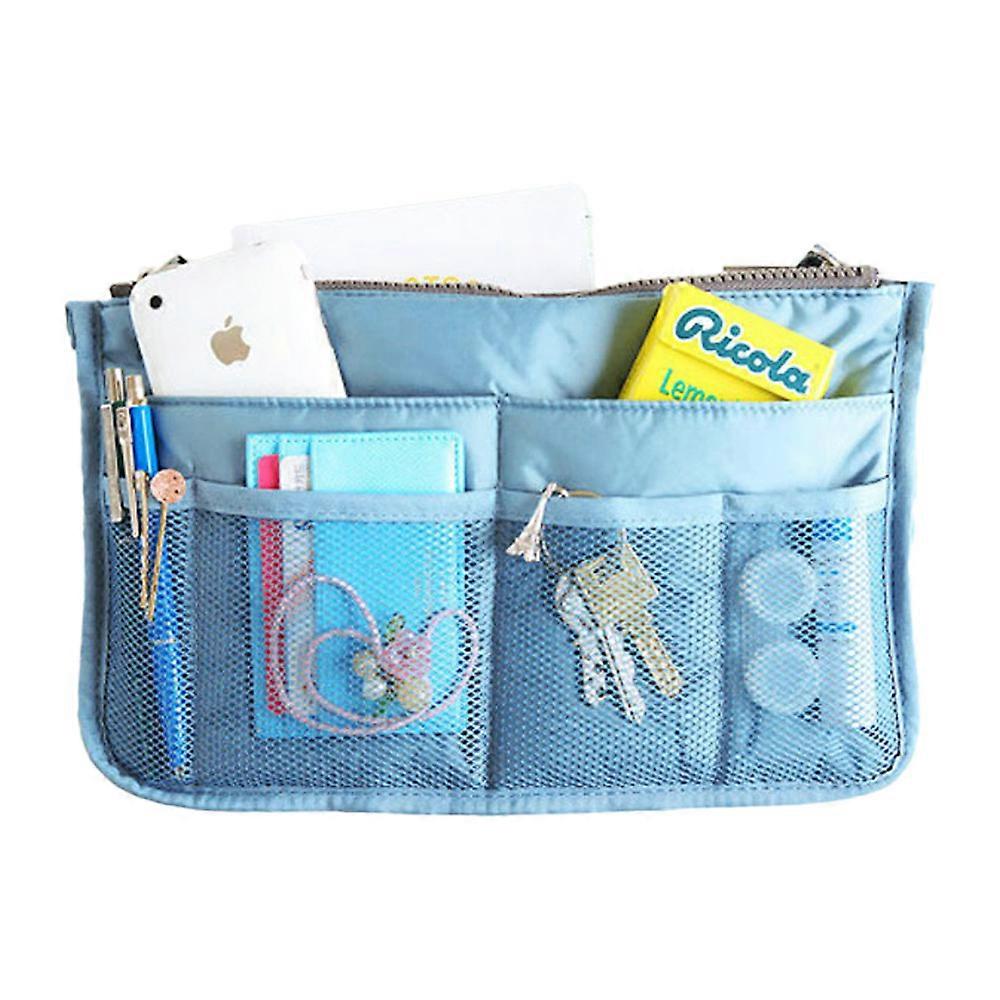 Multifunctional large capacity simple storage bag with mesh storage bag