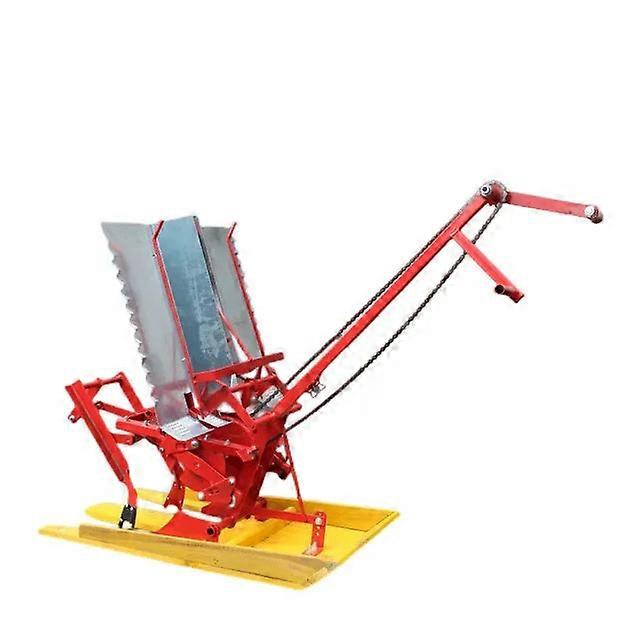 Manual Rice Transplanter Hand Pepper Planter Leek Yellow Under Seedg Seeder