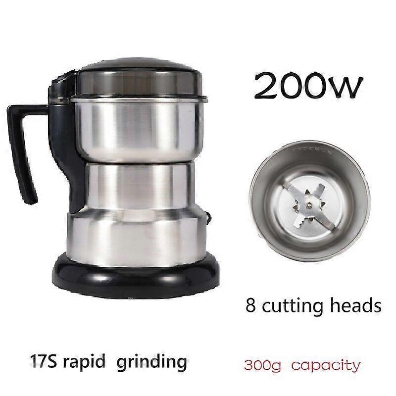 High Power Electric Coffee Grinder Kitchen Cereal Nuts Beans Spices Grains Grinder Machine Multifunctional Home Coffee Grinder Coffee Grinders