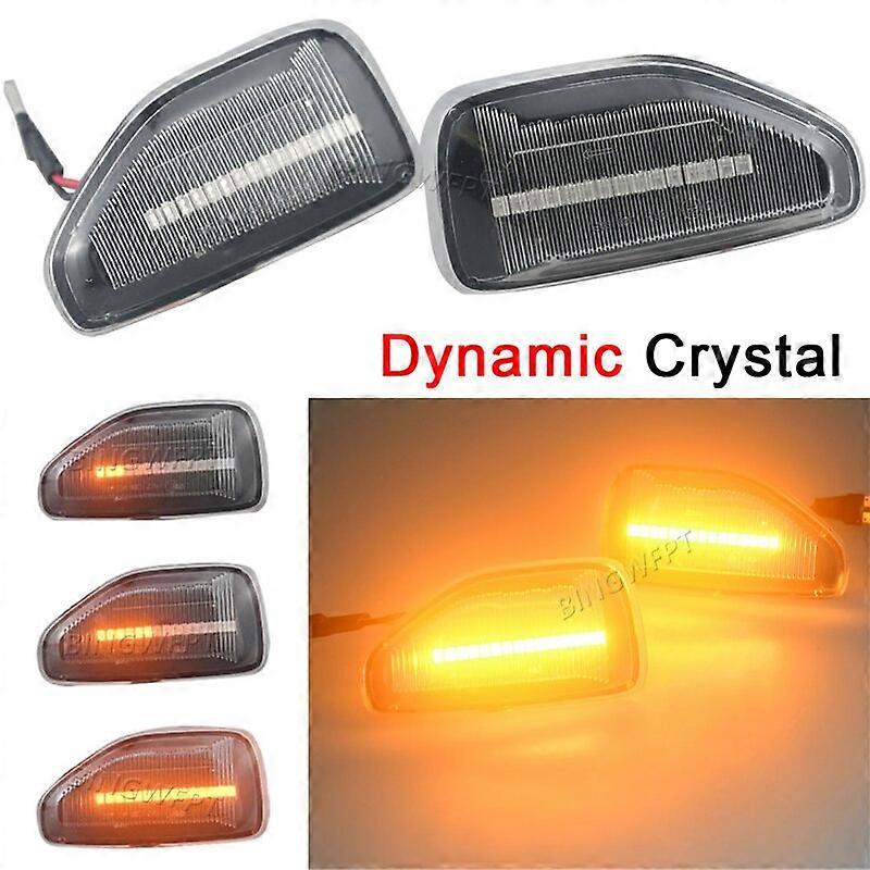 2PCS LED Dynamic Side Marker Turn Signal Light For Renault Sandero Stepway 2014 - 2020 For Renault Duster 2017 - 2022 Motor Vehicle Lighting