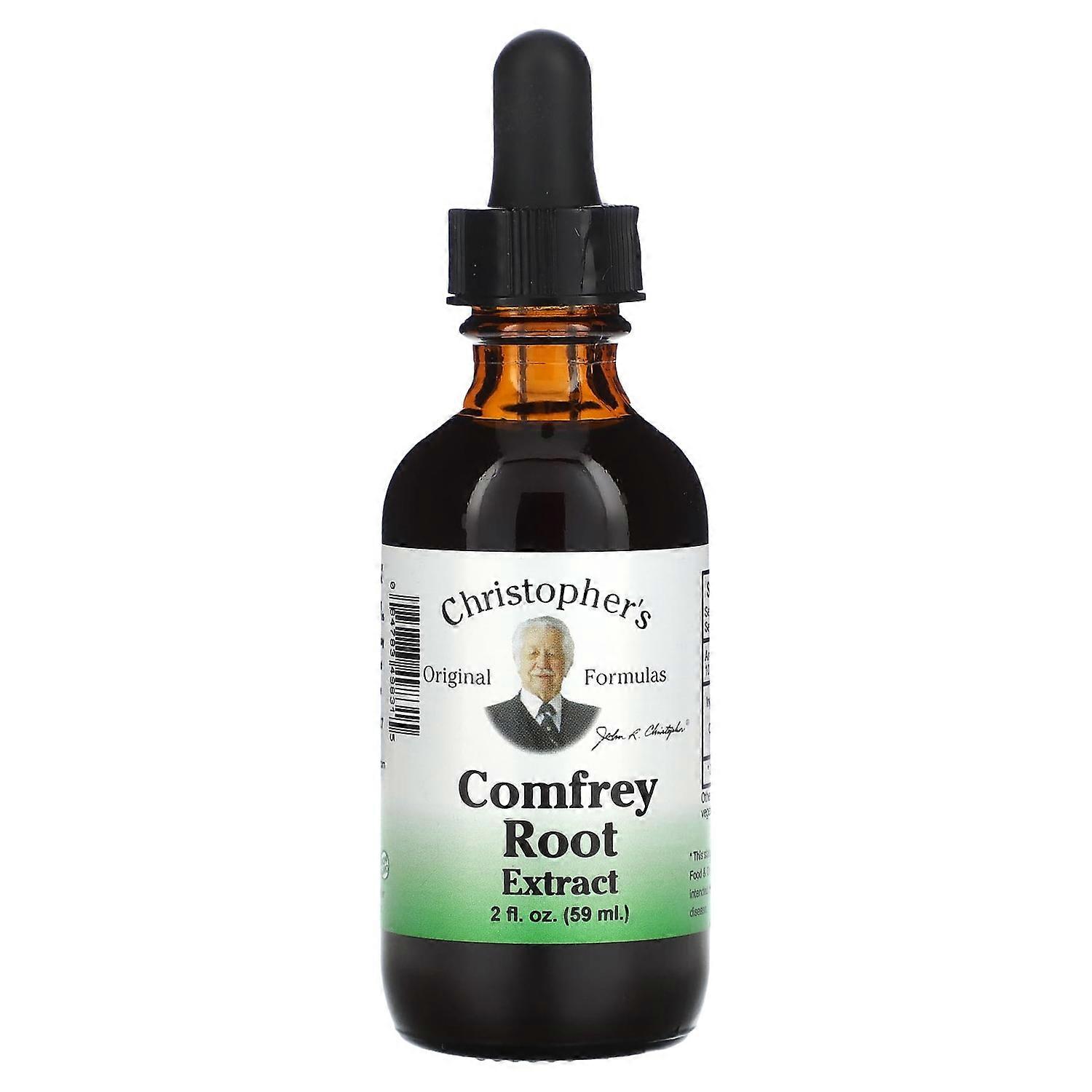 Christopher's Original Formulas, Comfrey Root Extract, 2 fl oz (59 ml)