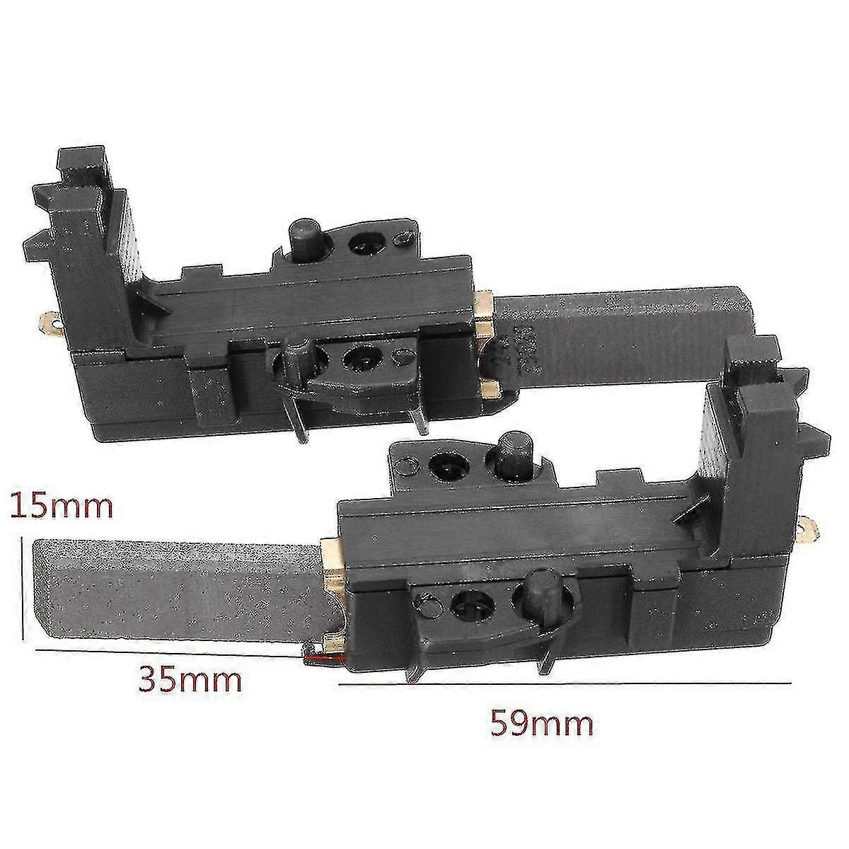 2pcs Washing Machine Carbon Brush For Whirlpool Hoover Candy