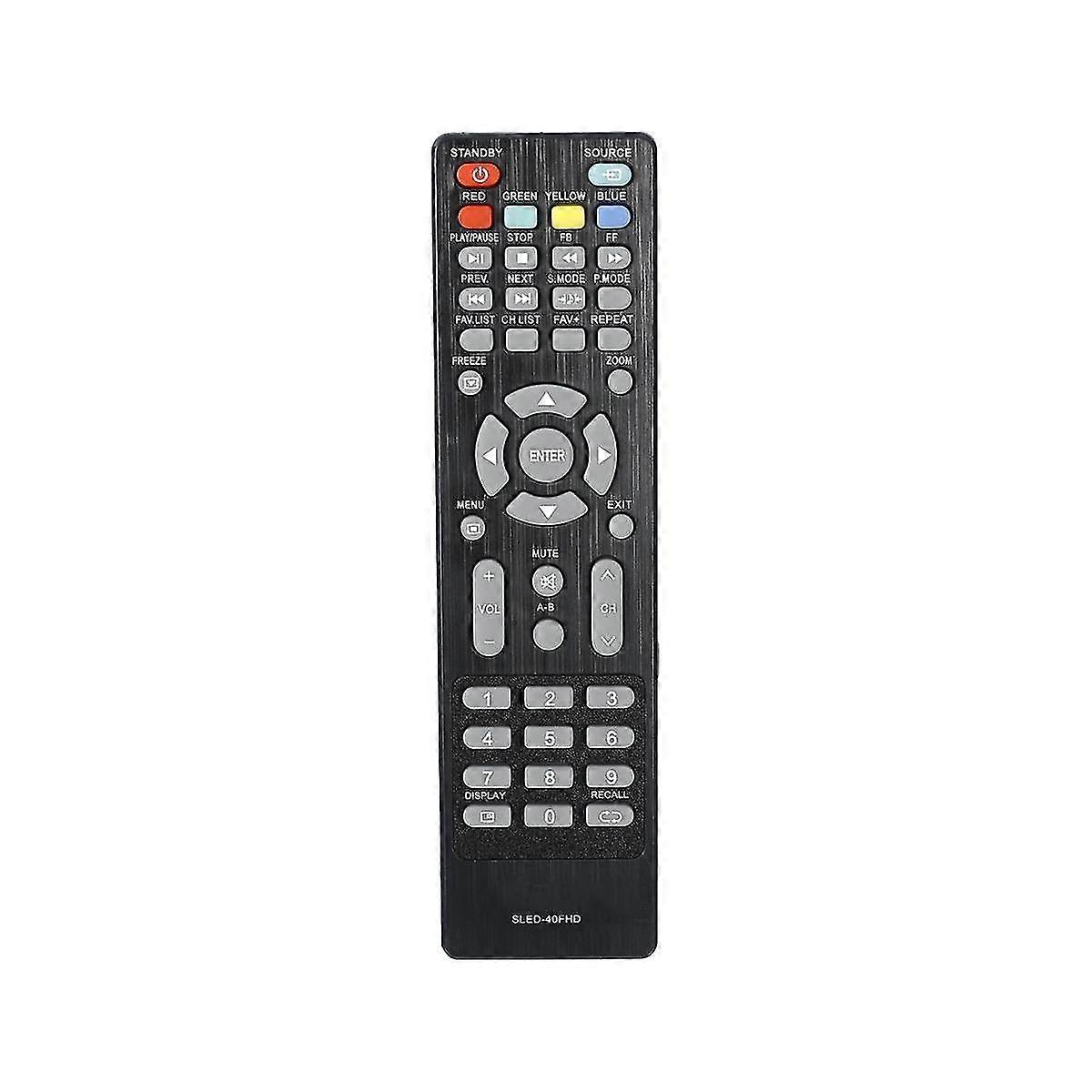Smart TV Remote Control SLED-40FHD Remote Control for LCD TV Replacement Remote Control