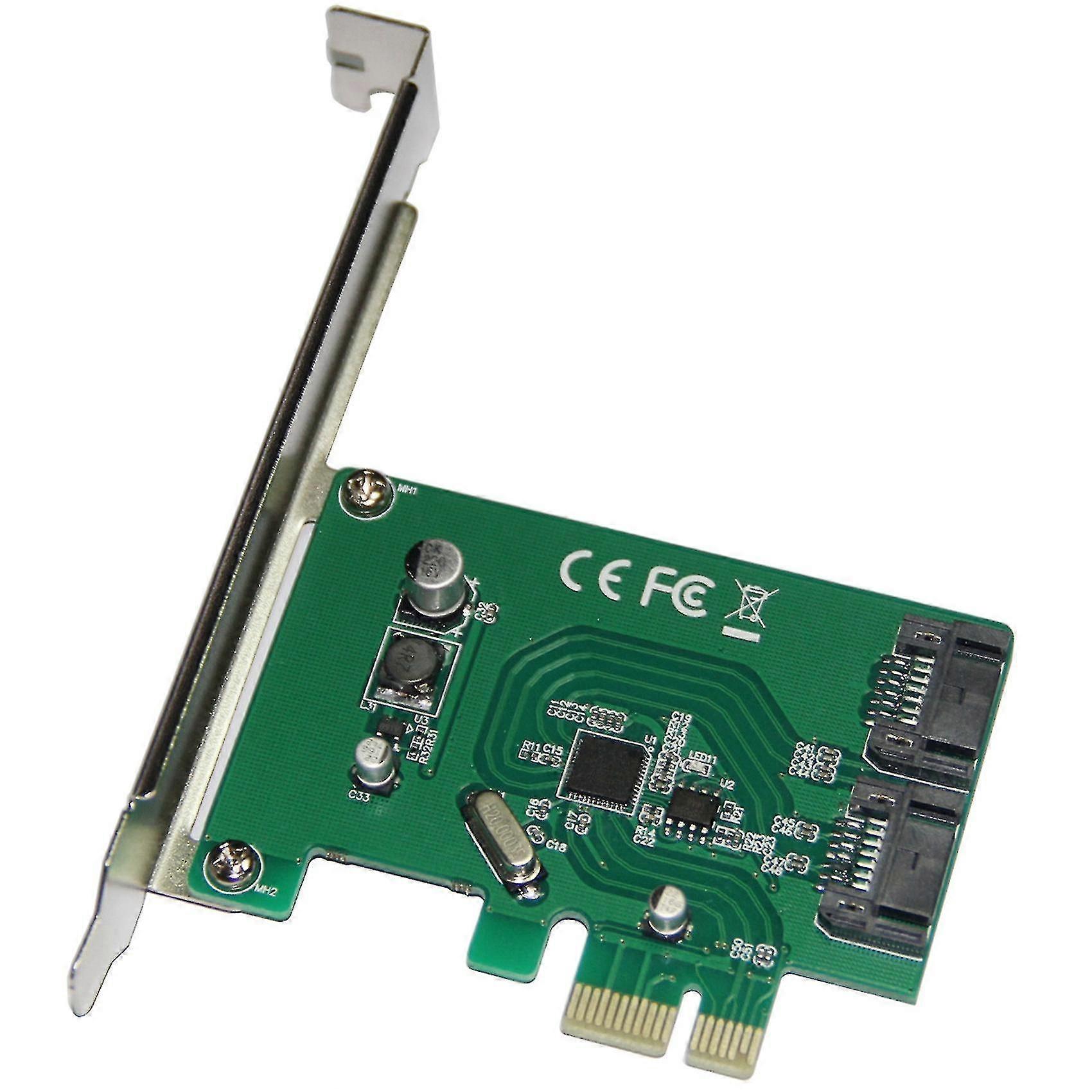 pci-e sata3.0 riser card pcie to sata3.0 adapter asm1061 compatible with desktop