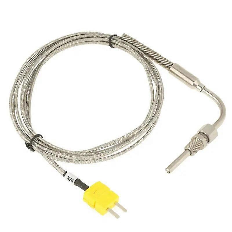 1250 C Degree High Temperature Sensor Thread EGT Stainless Steel Probe K Type 2m Thermocouple Tube Temperature Controller