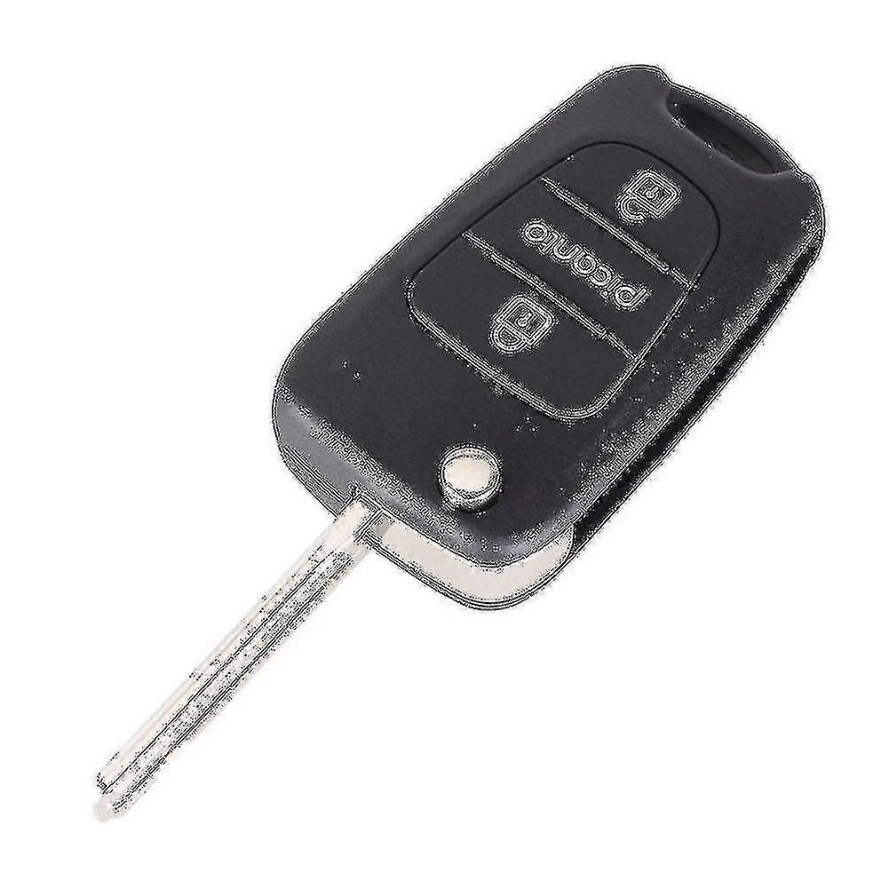 3 Buttons Car Flip Folding Remote Key Fob Cover Shell Case For Kia Picanto
