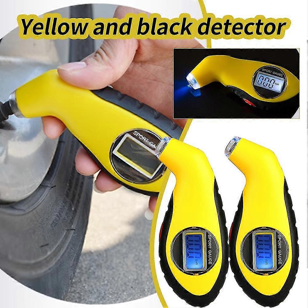 Däcktrycksmaskin Fordon Professionell Däcktrycksmätare Digital