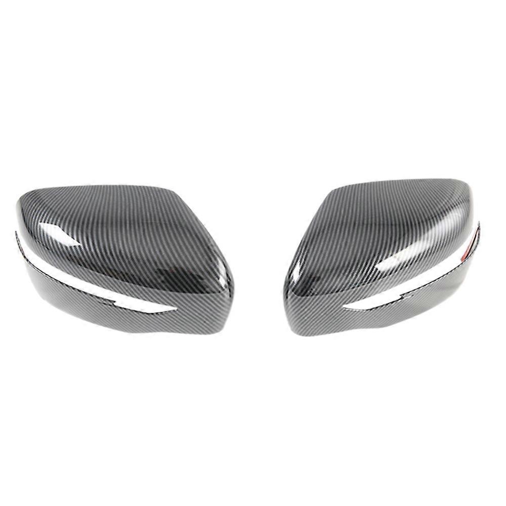 Car Rear View Mirror Cover Side Mirror Cap for Navara NP300 2019 2020 2021 2022 Carbon Fiber