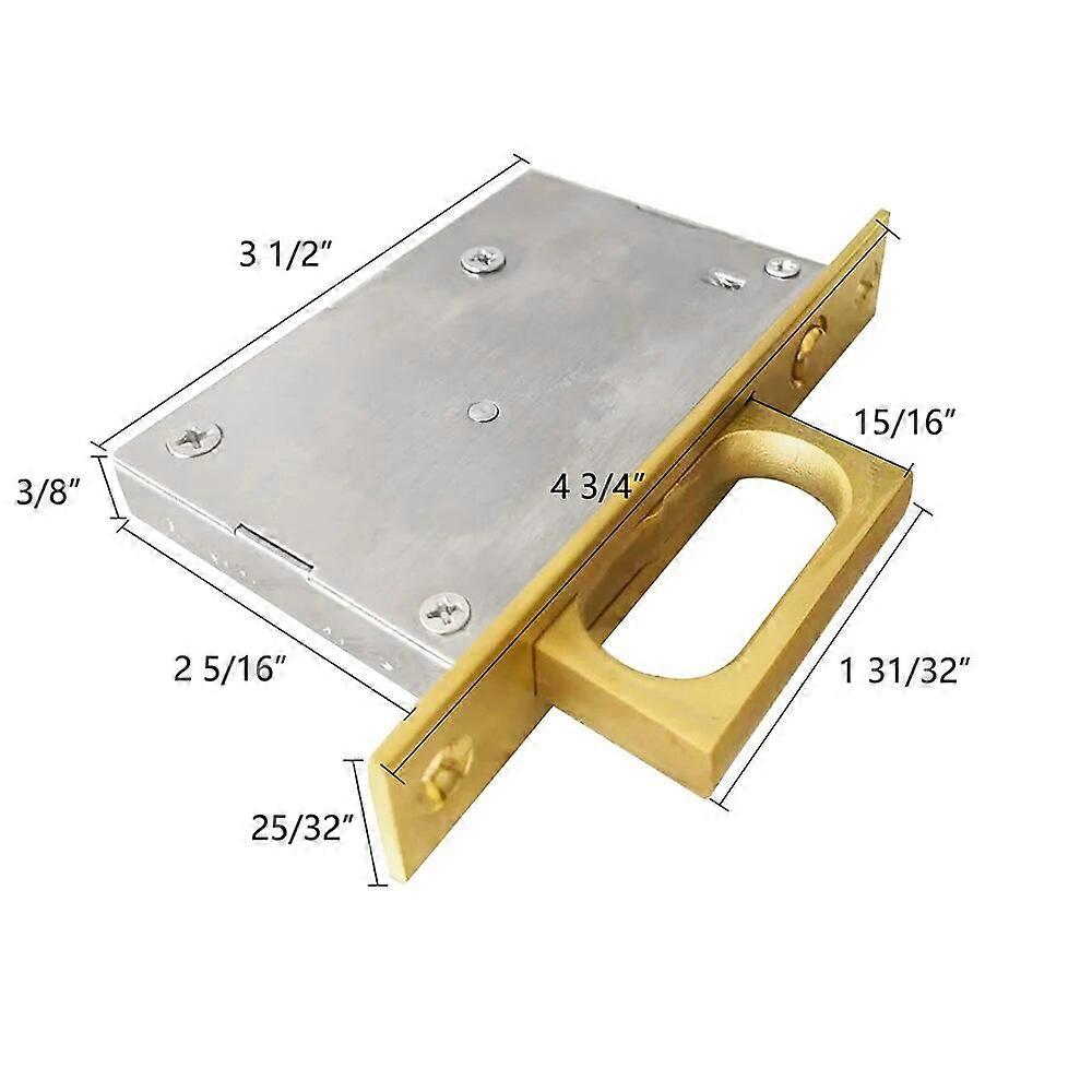 Stainless Steel Pull Handles Hidden On The Side Pop-up Door Handles Sliding Door Pull Handles Hardware Flush Hidden Handle
