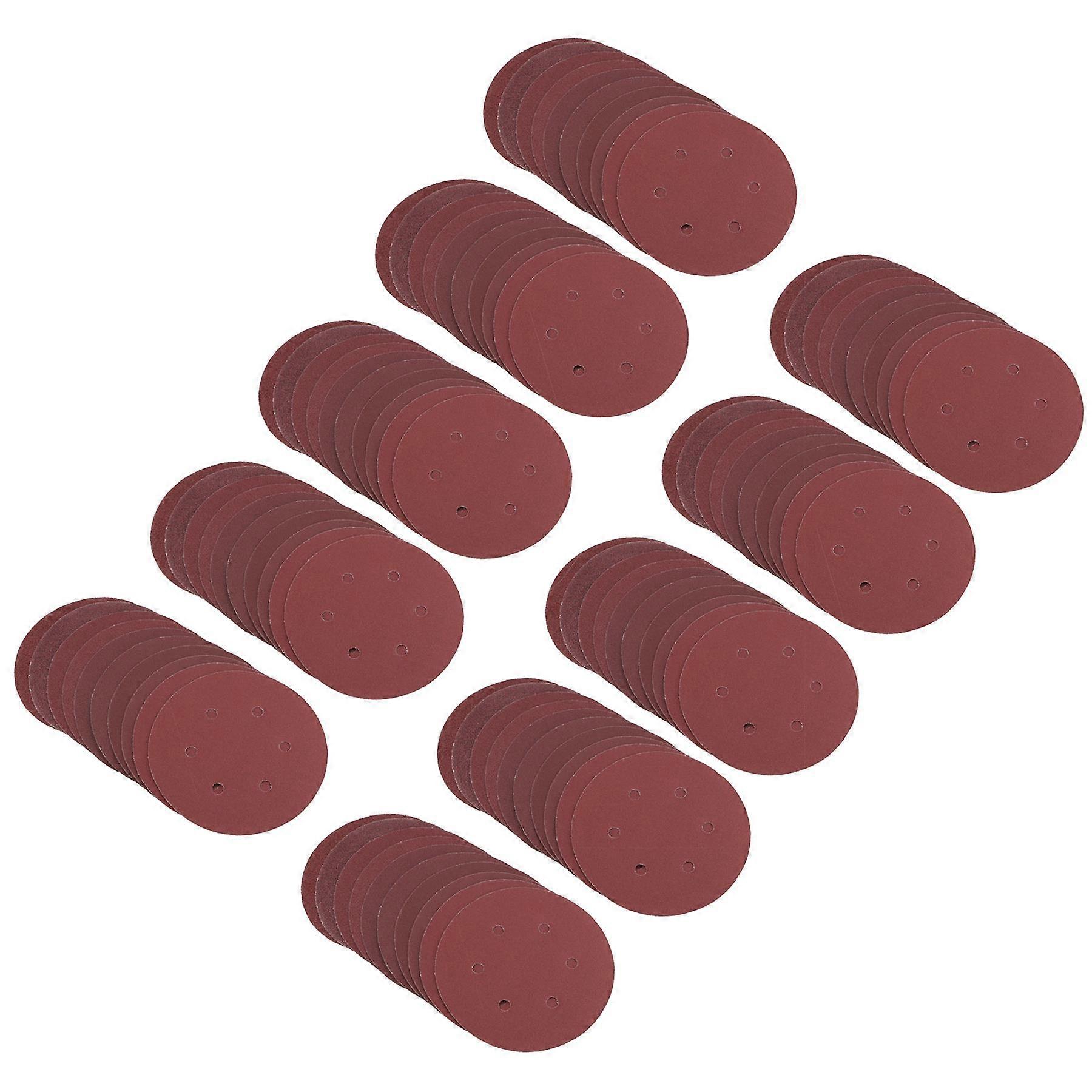 Hook/Loop Sanding Abrasive Discs Orbital DA Palm Sander 100PK 150mm Mixed Grit