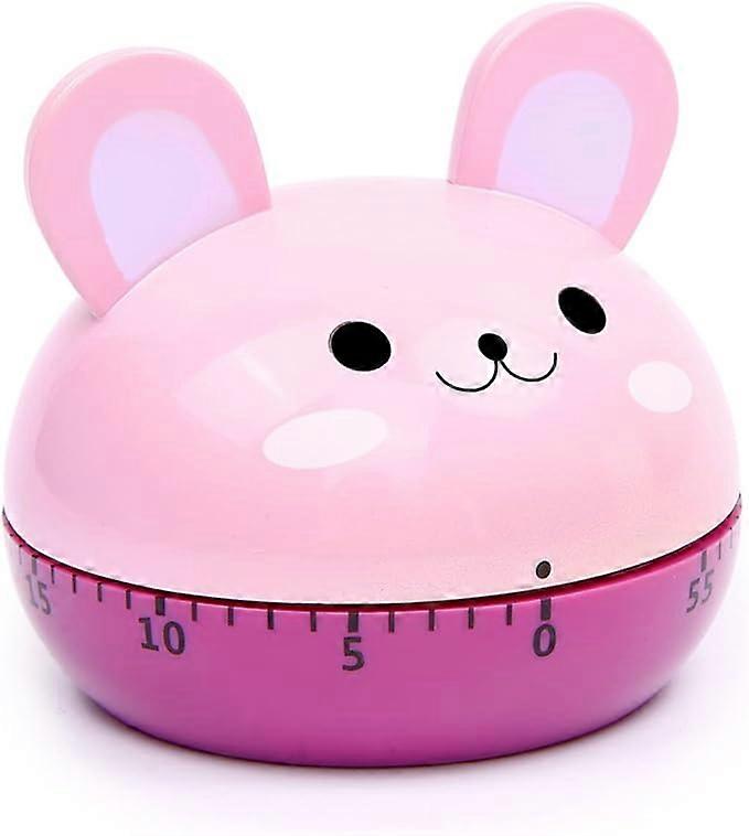 Cute Kitchen Timer Mechanical Timer for Kids, 60 Minutes Manual Cooking Timer Wind Up Countdown Timer Cute Timer for Cooking Reading Sports Study Time