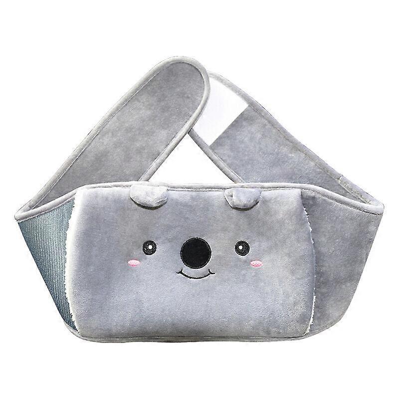 Soft Plush Bedspread - Gray Puppy Figure
