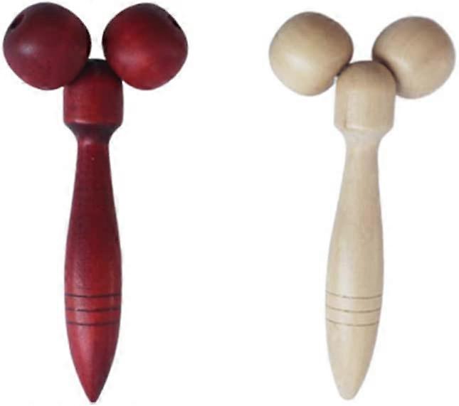 2Pcs Face Body Roller Massager Y-Shape Face Care Massager