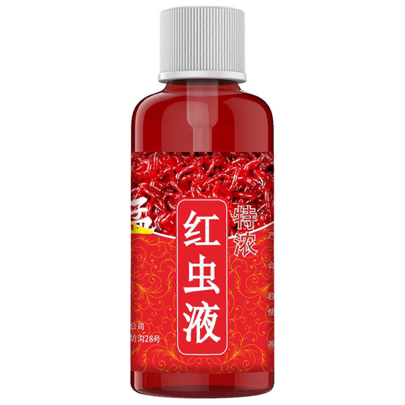 60ml Fish Attractants High Concentration Strong Penetration Effective Fast Gathering Attract Fish Worm-Scent Sea River Freshwater Fish Bait Additive F