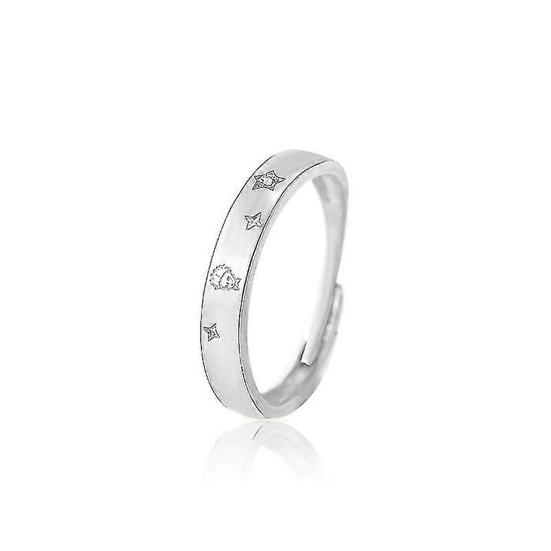 Little Prince Rose S925 Sterling Silver Couple's Ring