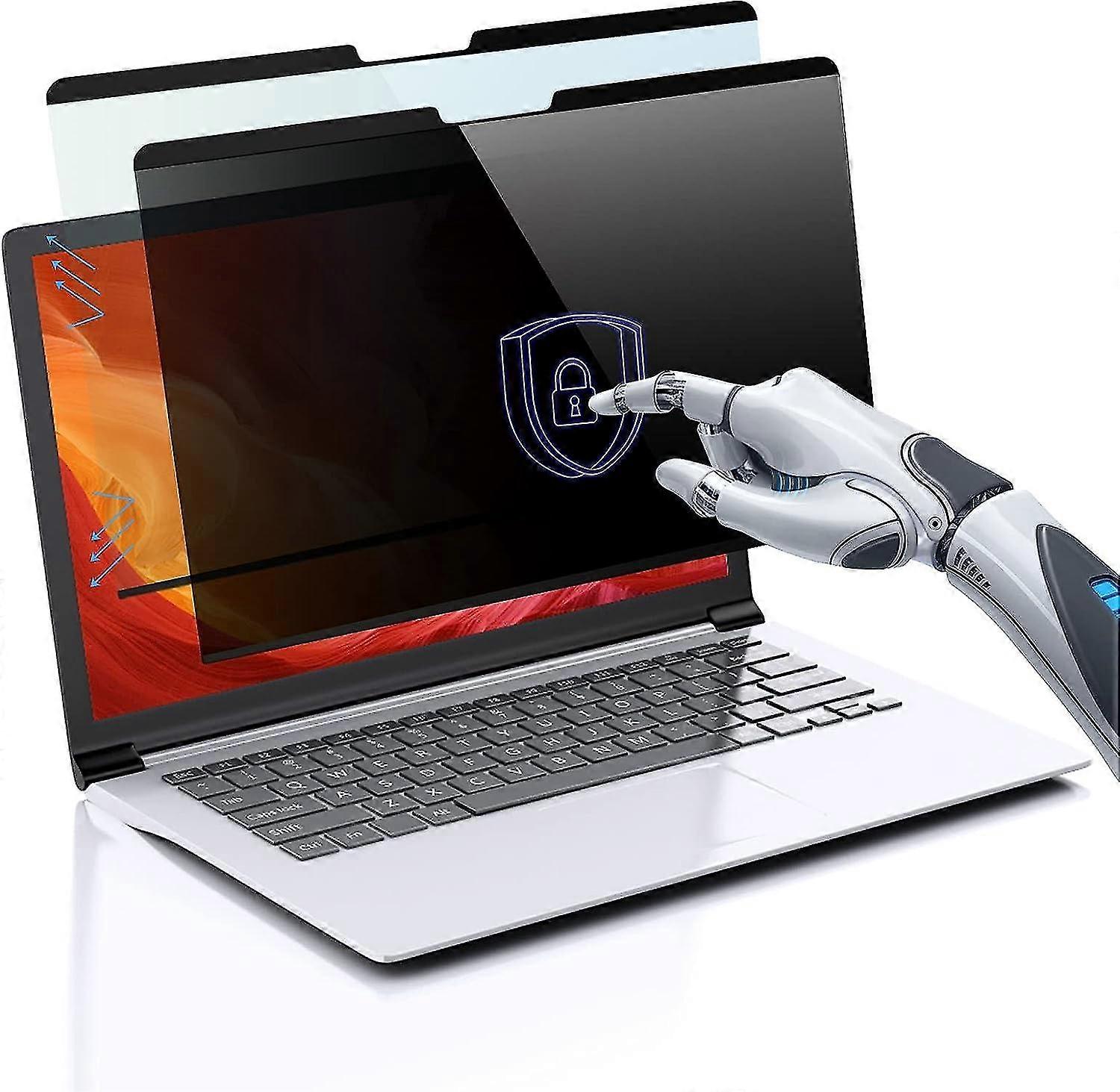 Laptop Privacy Screen Macbook Pro 13 Inch (2016-2022, M1), Macbook Air 13 Inch (2018-2021,m1), Magnetic Removable Laptop Screen Privacy Shield And Ant