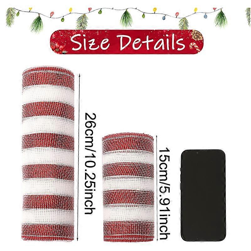 Christmas Crystal Gauze Ribbons 2024 Christmas Tree Decorations for Home Door Wreaths Navidad Noel Gifts Happy New Year 2025