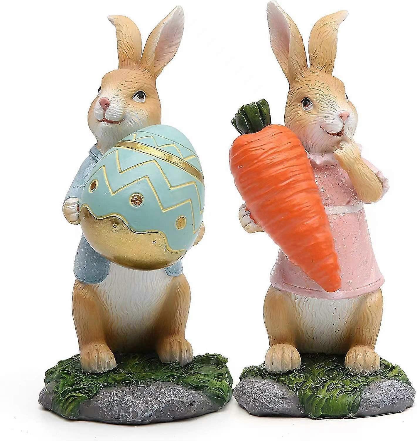 Easter Bunny Decorations   Home Decor Bunny Figurines