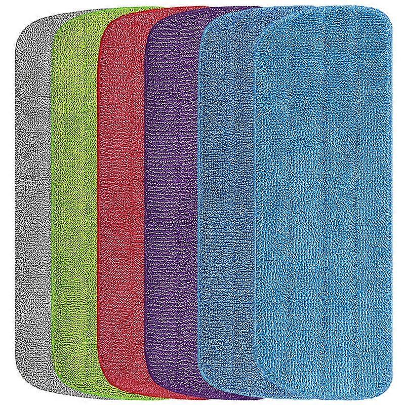 6pcs Mop Replacement, Replacement Cleaning Cover Mop Replacement Pads, Microfiber Spray Mop for Spray Mops, 42 * 14 cm