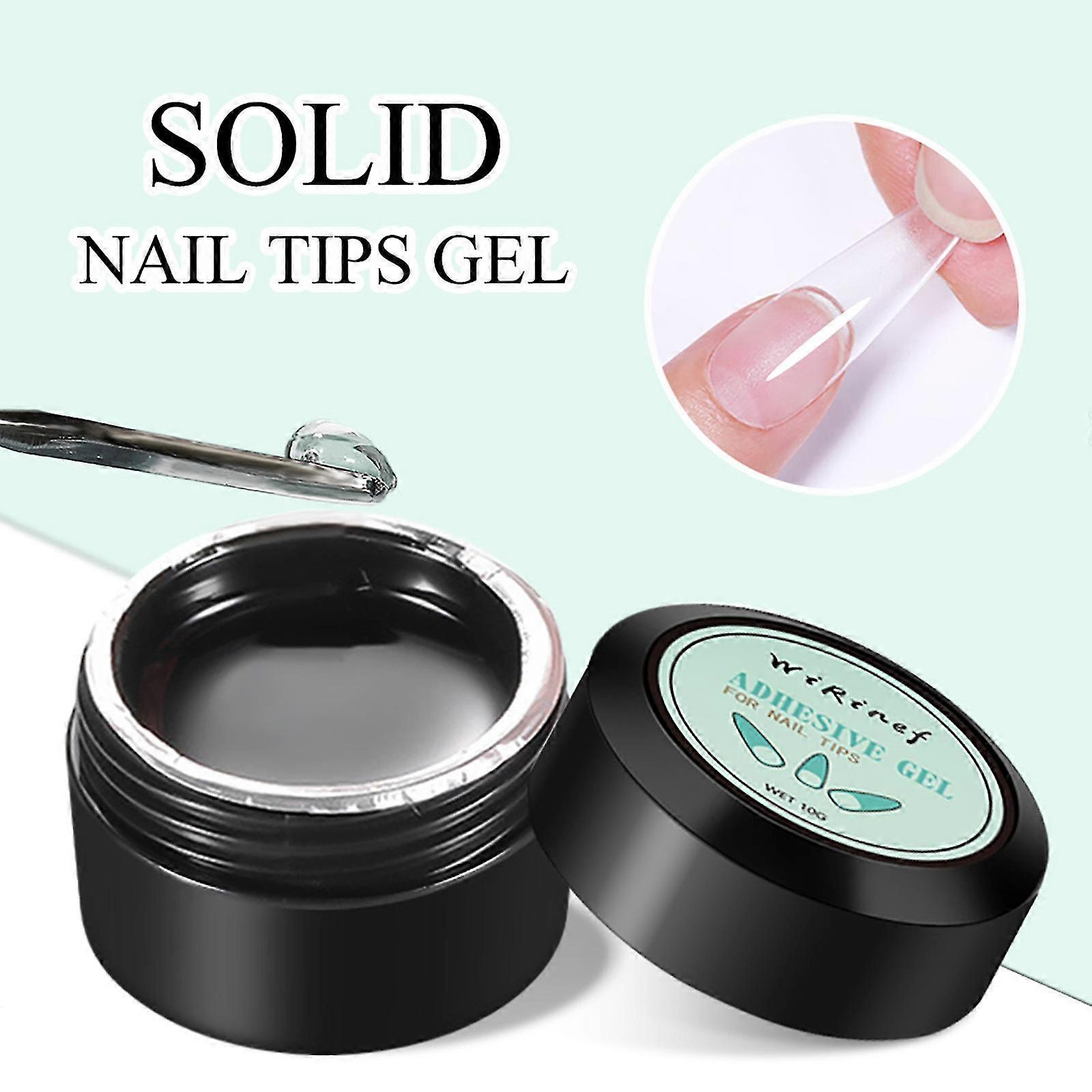 Solid Nail Glue Paste Fake Nails Adhesive Firm Solid Nail Glue Manicure Tools
