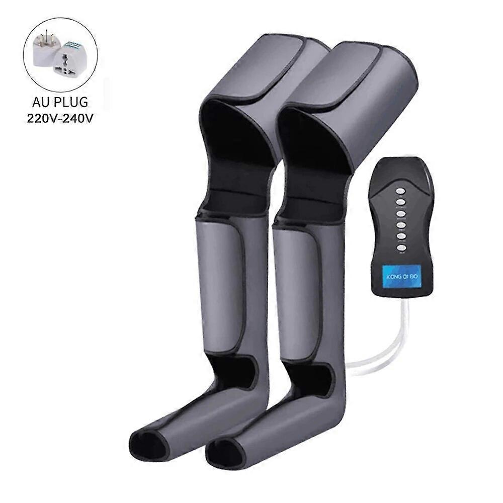 مدلك الساق بالضغط 2000 مللي أمبير بطارية قابلة لإعادة الشحن جهاز تدليك الوسادة الهوائية للساق والفخذ لتخفيف آلام استرخاء العضلات