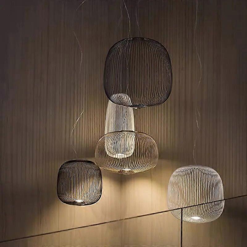 Σύγχρονη απομακρυσμένη Foscarini Ακτίνες Πολυέλαιος Βιομηχανικός κρεμαστός λαμπτήρας Ιταλός σχεδιαστής Κρεμαστό φως εσωτερικό Φωτιστικά λάμψης