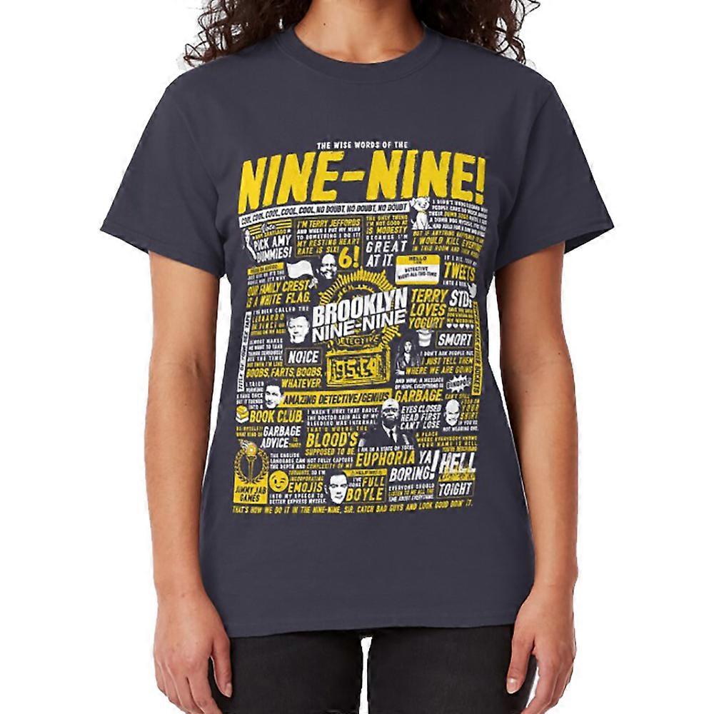 Moudrá slova trička Nine-Nine