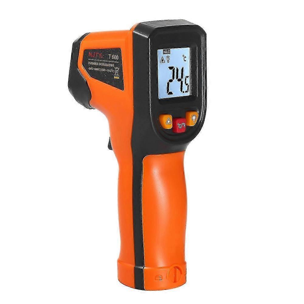 NJTY Infrared Thermometer Non-Contact Digital Temperature Gun -50C~600C with Emissivity Function
