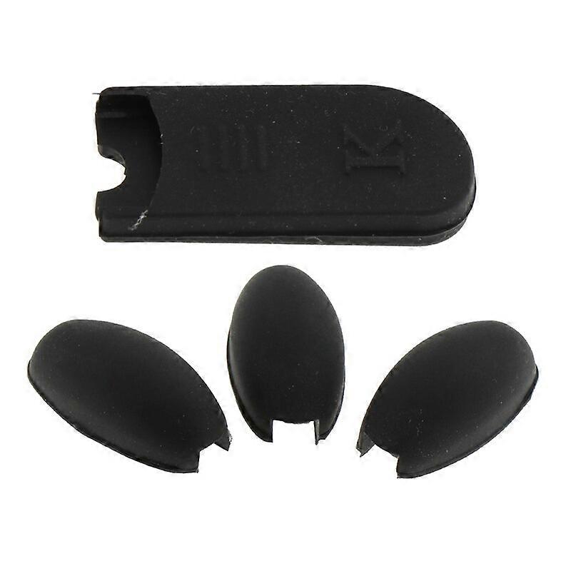 Set of Saxophone Thumb Rest Cushion 3 Rubber Palm Key Risers Wind Woodwind Instrument Parts for Alto Tenor Soprano Saxophone