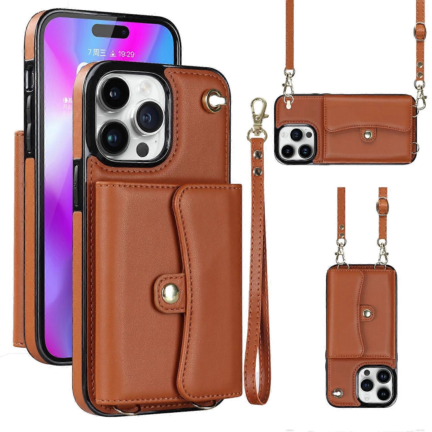 Crossbody card bag Phone Case For iPhone 14 Pro Max