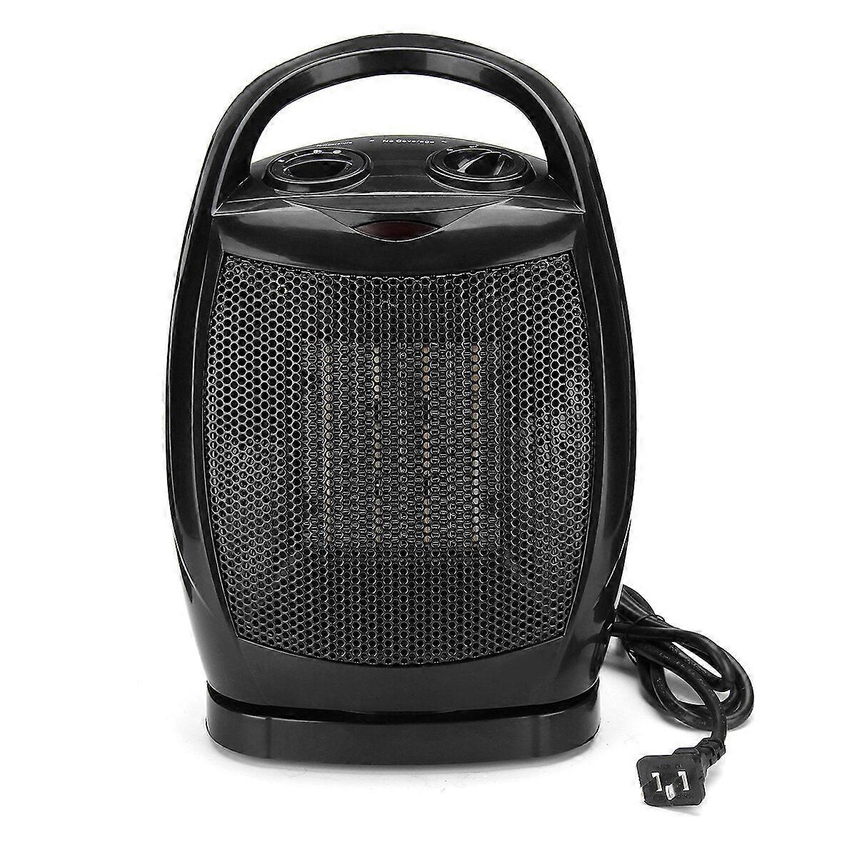 Ventilatore elettrico del riscaldatore ad aria calda da 1500 W con termostato ceramico Ptc - Spina UE / us