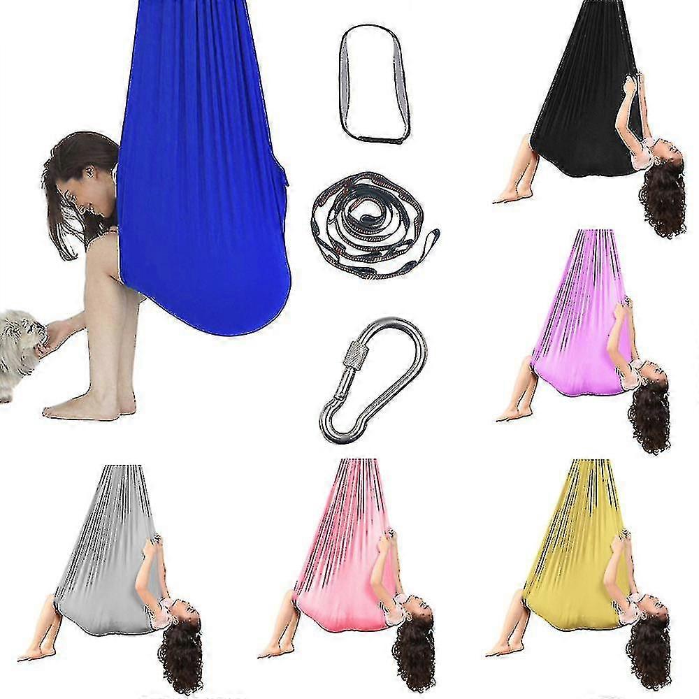 Kids 360 Swing Hammock Therapy Sensory Swing Elastic Cuddle Swing Gifts Ideal For Boys Girls