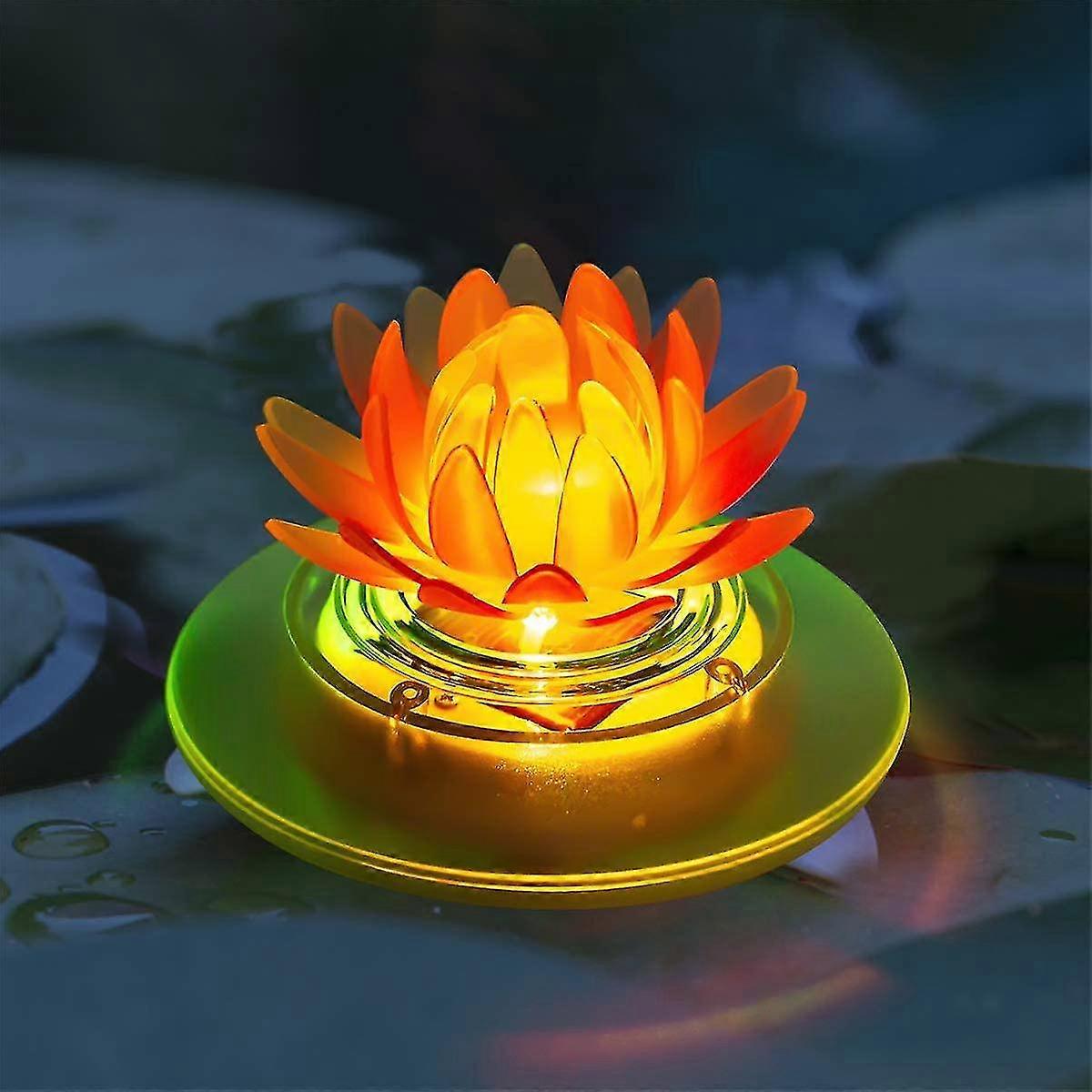 Solar Pond Lights Waterproof Led Rgb Solar Floating Lights Floating