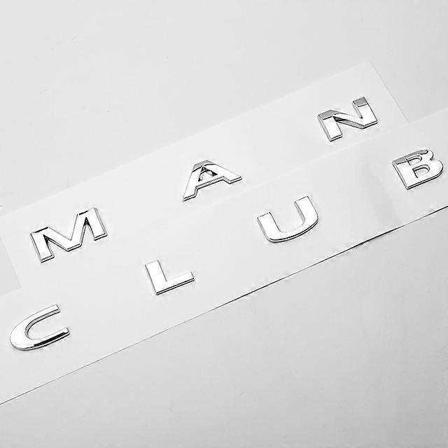 Car Interior 3d ABS Black Car Letters Clubman Logo Trunk Emblem Badge Decal For Mini Cooper S F54 R55 R 55 JCW Clubman Sticker AccessoriesVehicle Deco