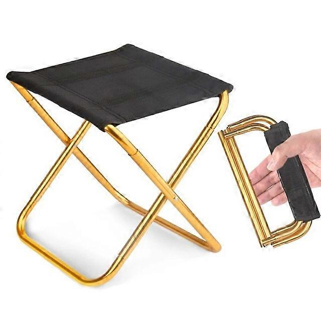 Portable Small Folding Stool Camping Stool Mini Size Mortable Stool for Travel Camping Hiking Fishing Gardening with Carry Bag