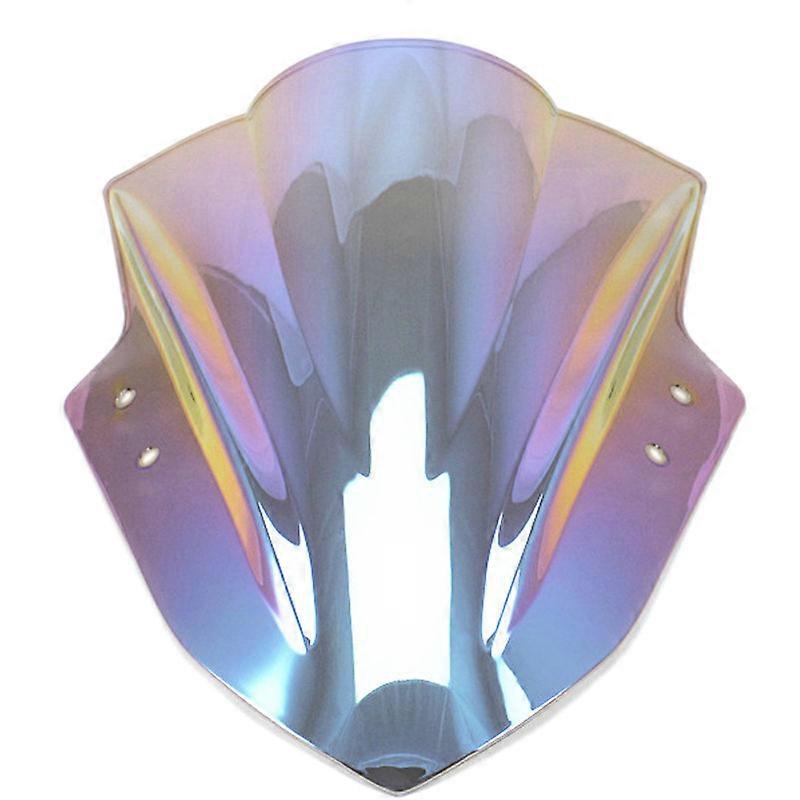 Motorcycle Double Bubble Windshield WindScreen Screen For 2013 2014 2015 2016 Kawasaki Ninja 300 300R EX300 EX A B Black Iridium