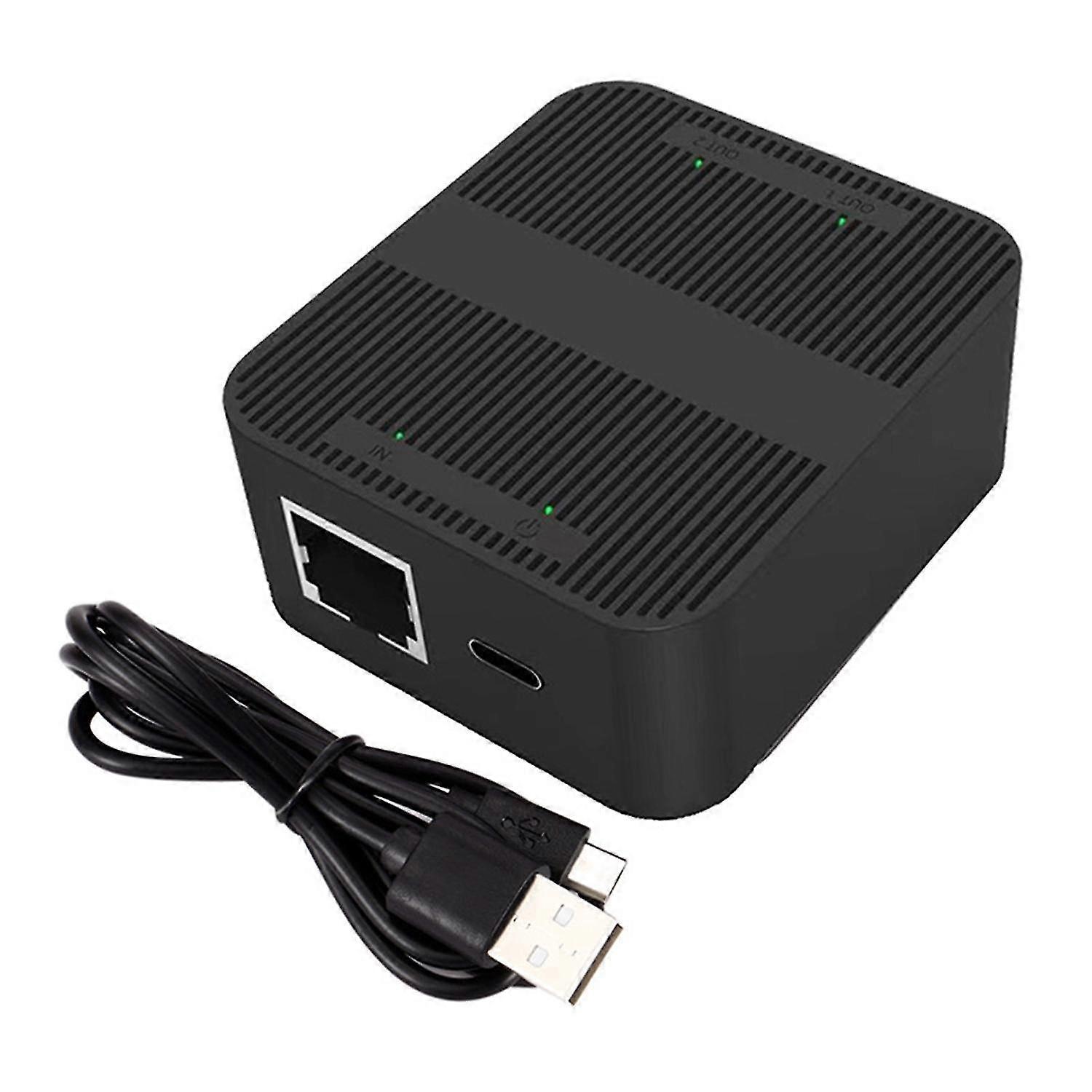 Ethernet Switch High-speed Transmission Compact Gigabit Network Splitter Flexibility Ethernet Extend