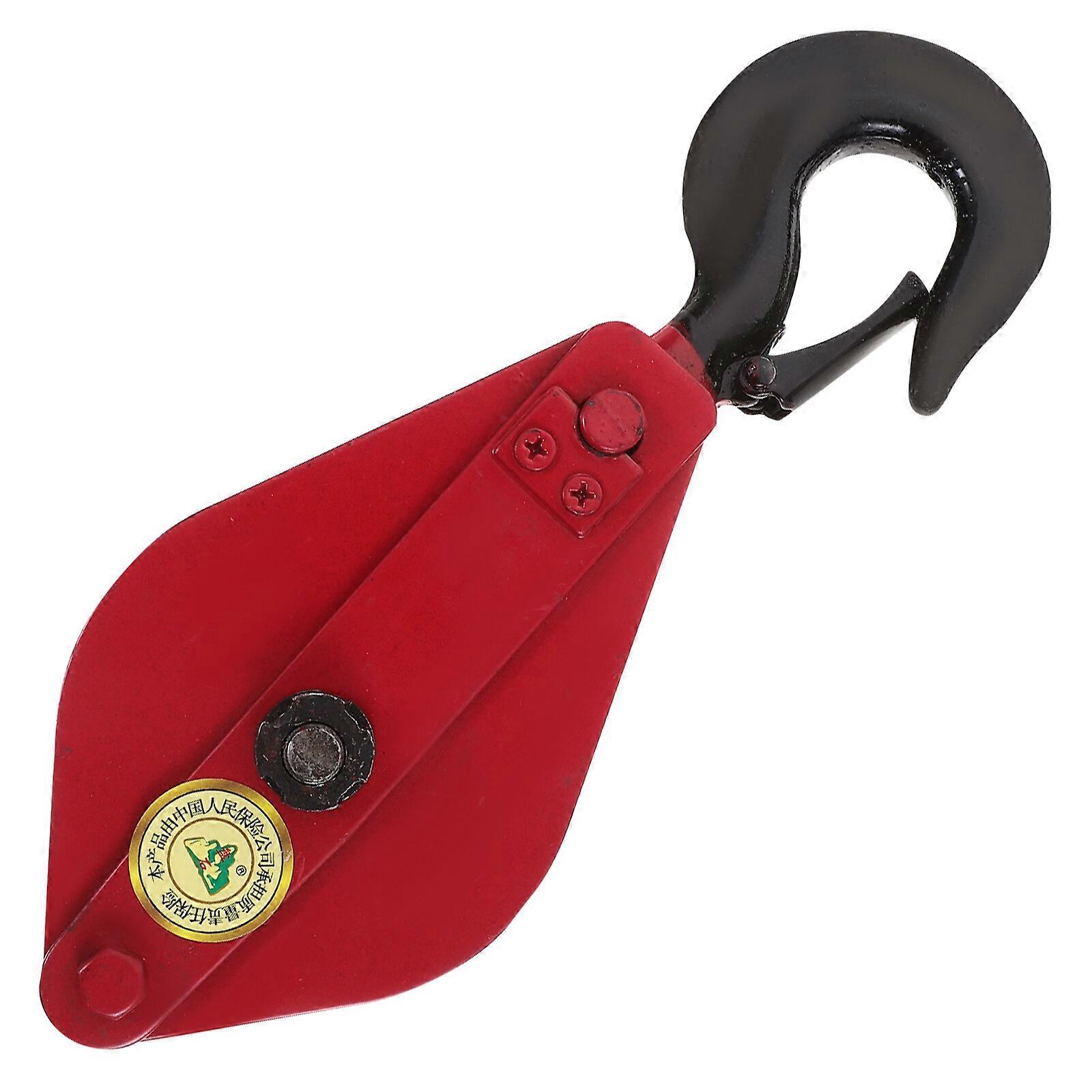 Remplacement de la roue de remorquage de fil suspendu de capacité portante de poulie simple de fer 0.5T