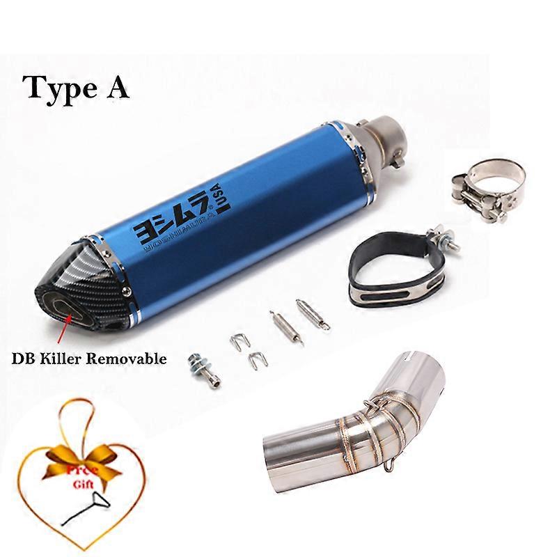 Silenciador de Escape para motocicleta, tubo de enlace medio DB Killer para SUZUKI V-STROM, 1000, 1050, DL1050, DL 1000, 2014-2021, Yoshimura