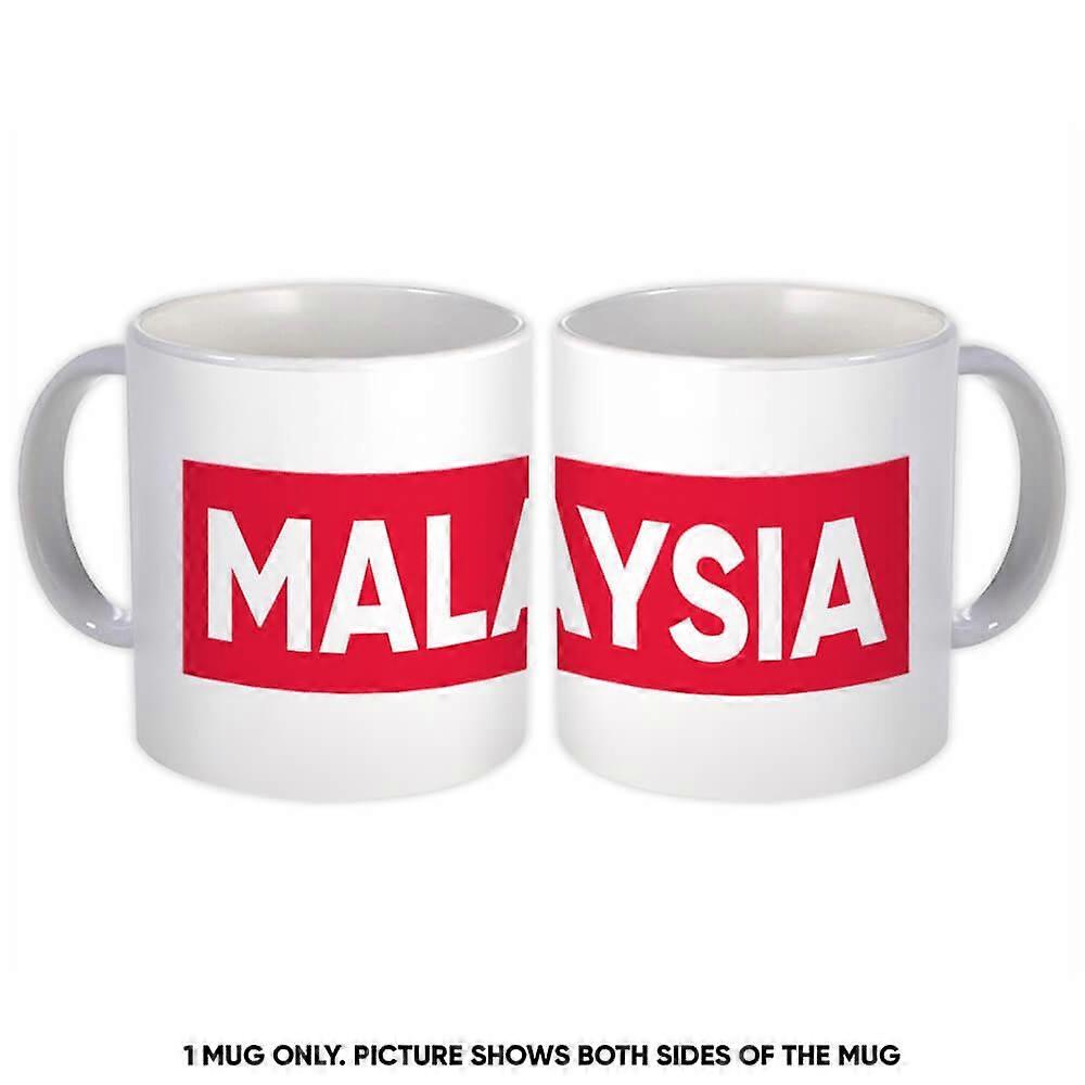 Gift Mug: Malaysia Malaysia Red