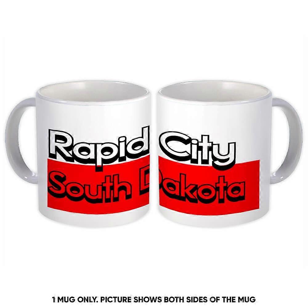 Gift Mug: Rapid City South Dakota Rectangle