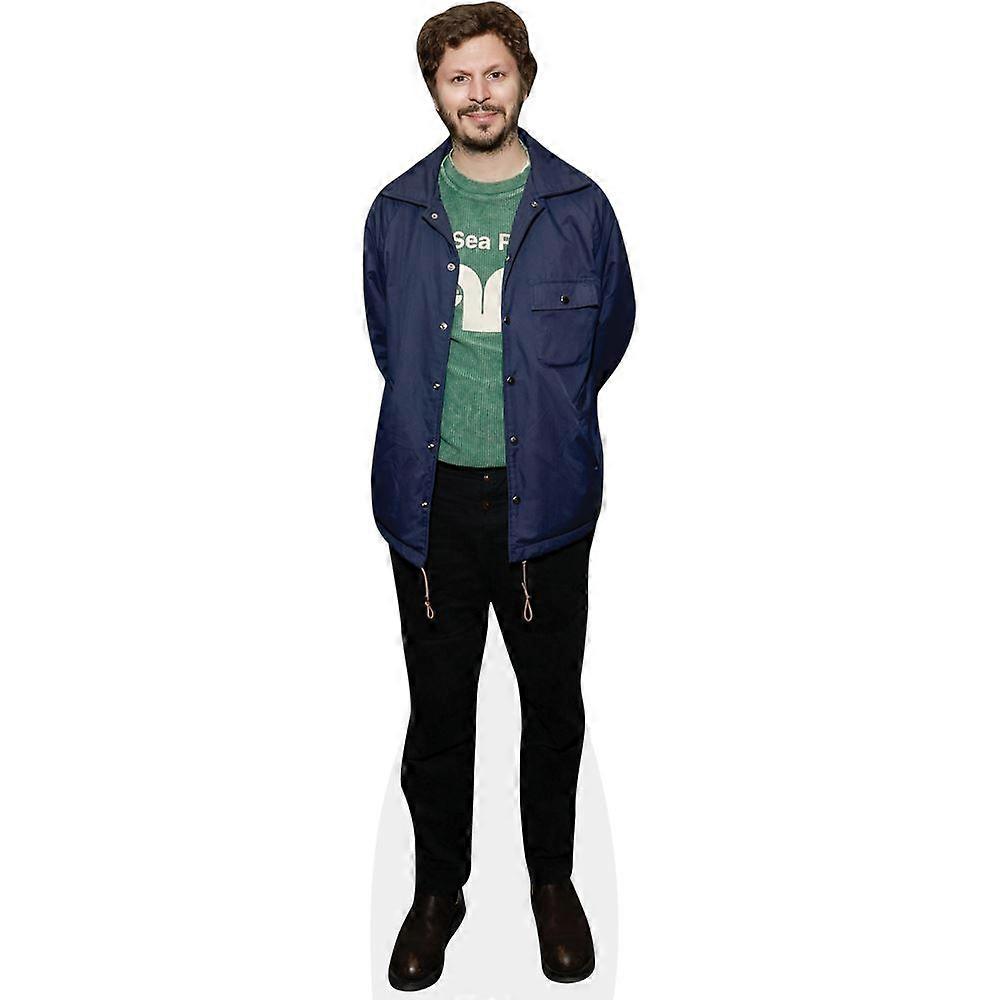 Michael Cera (Coat) Cardboard Cutout (lifesize OR mini size). Standee. Stand Up.