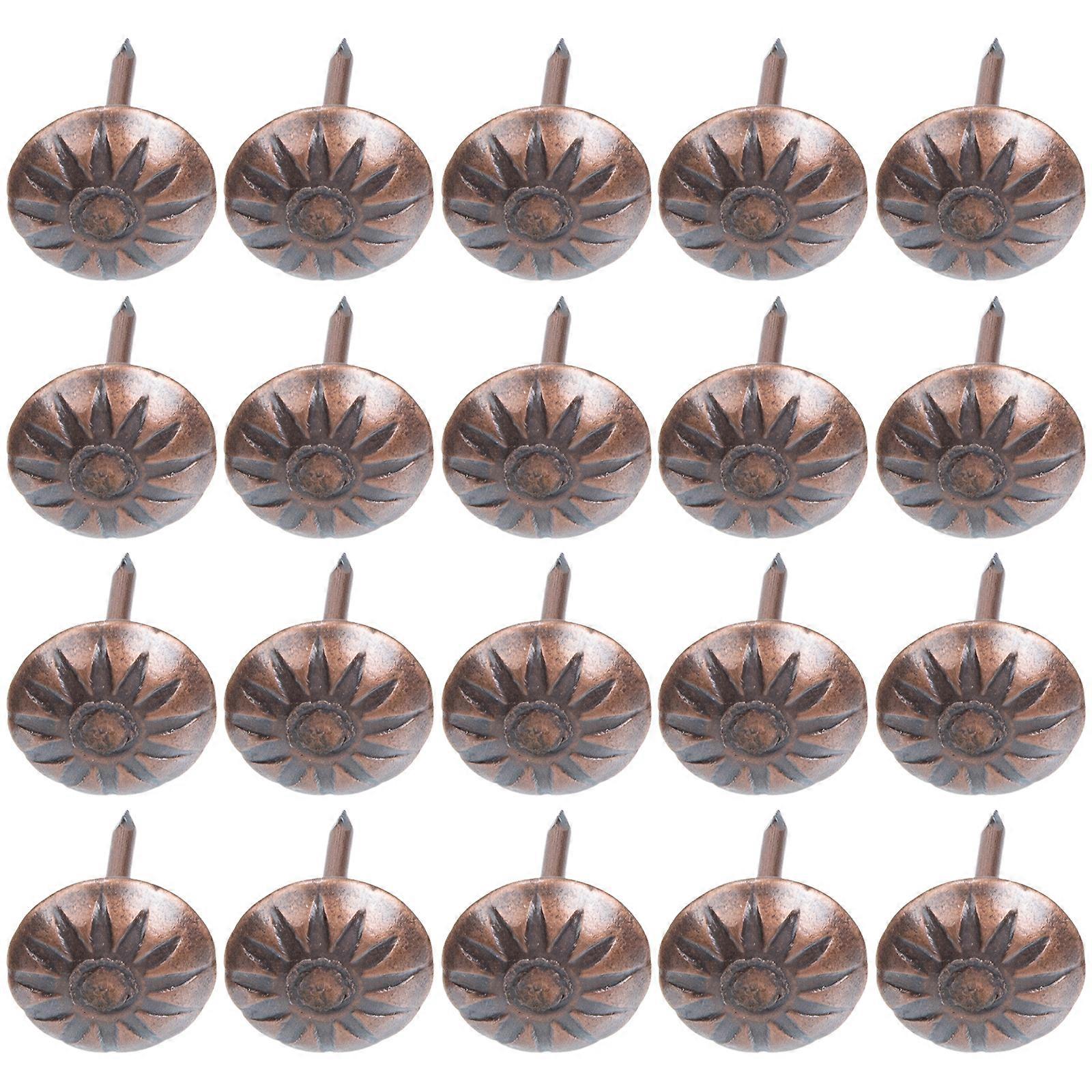 500 stk messing indretning rund tommelfinger push pins polstring negle møbler tommelfinger hæfter sofa push pins messing møbler studs