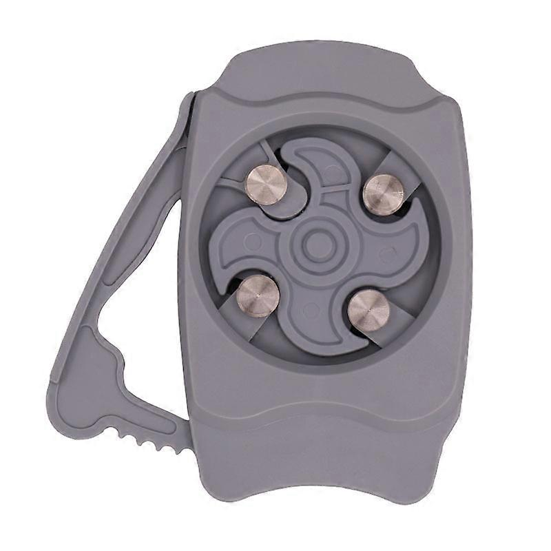 Portable manual bottle opener