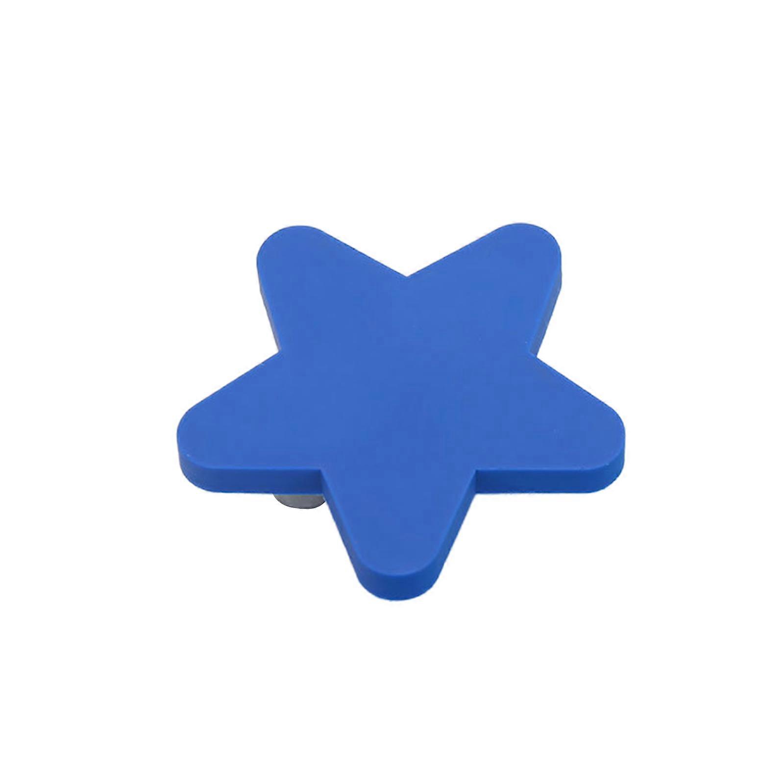 New Kids Dresser Knobs for Bedroom Cute Star Drawer Knobs Cabinet Pulls and Knobs with Safety Soft Rubber