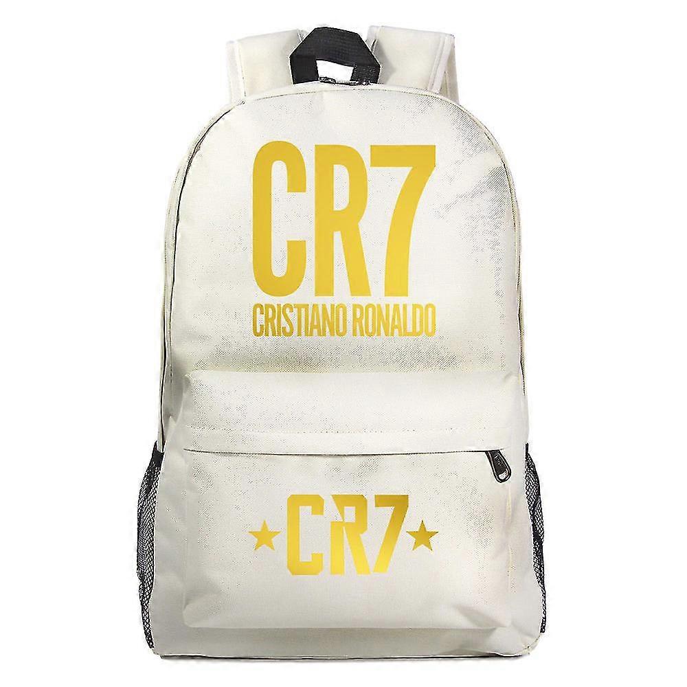 Cr7 Zaino 18 "Laptop Usb Carica impermeabile Business Zaino Borsa scuola Grande viaggio Adolescenti Mochila 3